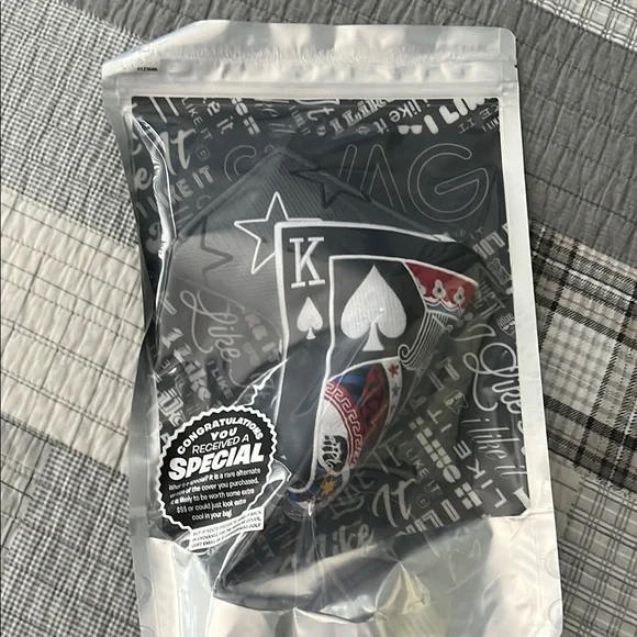 Swag golf “King of fireworks Blade cover” rare edition